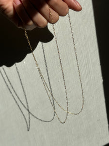 Sheer necklace- ready to ship