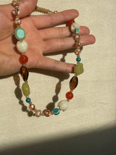 Load image into Gallery viewer, Chunky beaded necklace- ready to ship
