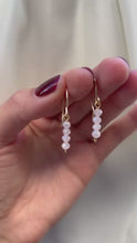 Load and play video in Gallery viewer, Pink bead earrings
